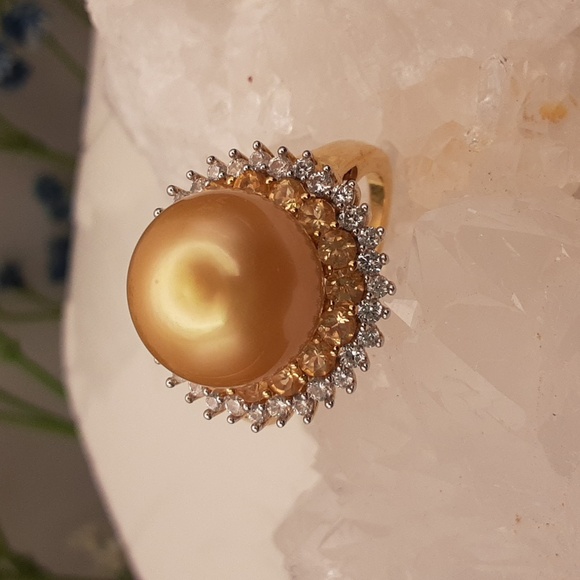 925 South Sea Pearl Ring.